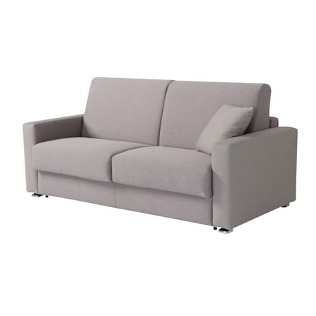 Pezzan Breeze Full Pull Out Sofa Bed In Light Gray Walmart Com