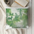thumbnail image 3 of Spring Pillow Covers,Toile Pillow Cover,French Country Decor,Green Lumbar Pillow,French Country Horse Pillow Cover Green,Lumbar Pillow Cover 12 * 20 in, 3 of 5