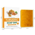 thumbnail image 2 of Fiudx Jabón de Cúrcuma, Barra Limpiadora Iluminada de Limón, Tónico Suave de Kójico, Jabón con Doble Efecto Blanqueador, Uso Facial y Corporal, Cuidado de Pieles Sensibles, Ingredientes Naturales., 2 of 7