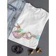 thumbnail image 3 of Asian Pink Dragon T-Shirt Women -Image by Shutterstock, Female Large, 3 of 4