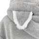 thumbnail image 4 of Women's Pullover Hoodie With Cat Dog Pocket Dog Bag Cat Sweatshirt Jumper-Yvan, 4 of 5