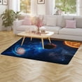 thumbnail image 3 of 3D Fantasy Starry Sky Galaxy Carpet Style Living Room Bedroom Soft Comfy Rug Modern 3d Entry Mats Household, 3 of 7