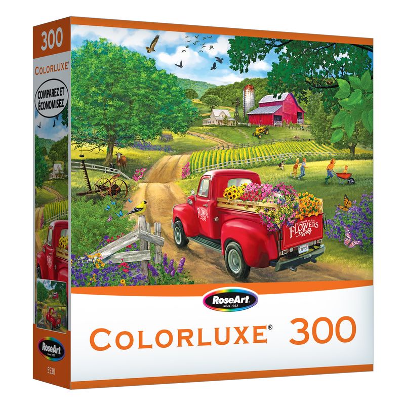 Colorluxe 300pc country road flower truck