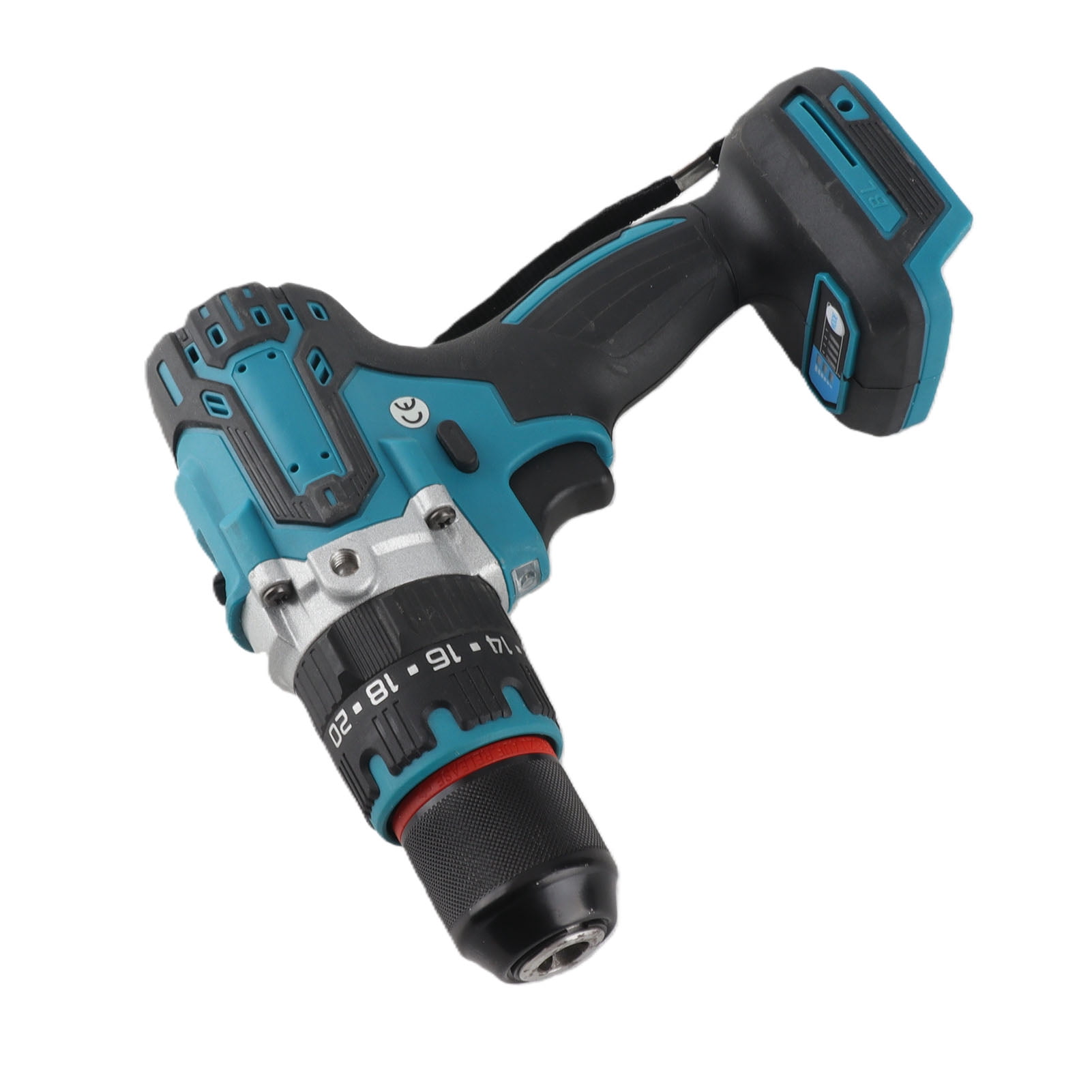Suodoka 18V Brushless Cordless Impact Drill 1/2 inch (13 mm) Chuck 400 In-lbs Torsion Heavy Duty Electric Hammer Drill with Auxiliary Handle for Construction and Masonry