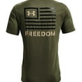 thumbnail image 2 of Under Armour Men's T-Shirt UA Freedom Banner Short Sleeve Graphic Tee 1370818, Navy, M, 2 of 2