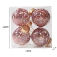 thumbnail image 2 of Adornos de bolas de Navidad, para árboles de Navidad, decoraciones navideñas para fiestas de bodas, 2 of 5