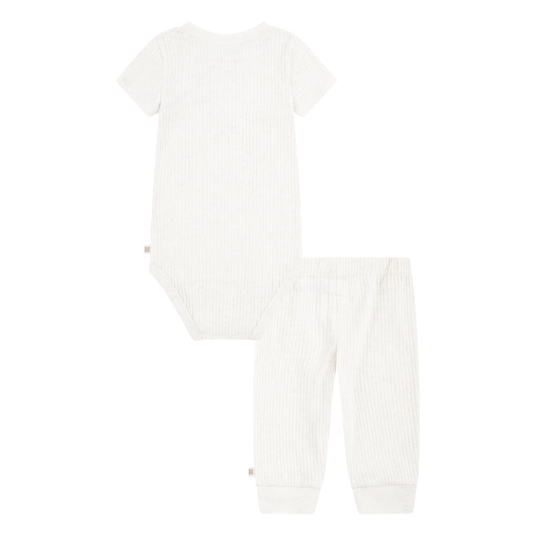 Huggies Baby Boy Organic Cotton Bodysuit & Pant Set photo 2