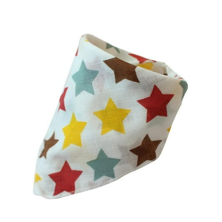 

SweetCandy Baby Bibs High Quality Triangle Double Layers Cotton Cartoon Character Animal Pattern Bibs Towels