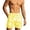 Yellow, variant on XDZJLR Big And Tall Mens Casual Shorts Casual Beach Shorts Comfort Relaxed Fit Lightweight Swim Trunks With Pockets Mens Shorts Athletic Mint Green L