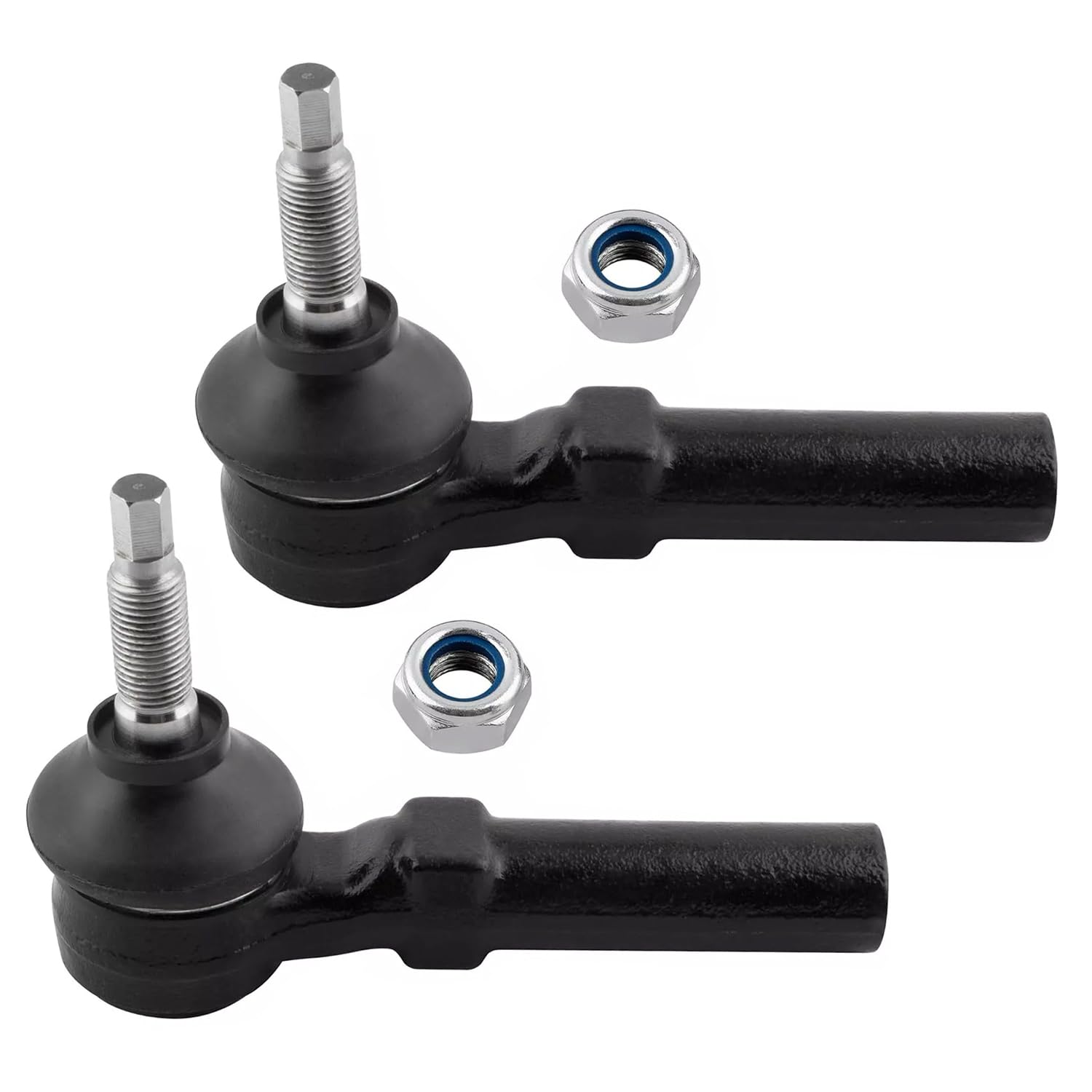 Detroit Axle - Front 4pc Tie Rods for 01-04 Chrysler Town & Country Dodge Grand Caravan, 01-03 Voyager, 4 Outer and Inner Tie Rod Ends 2001 2002 2003 2004 Replacement