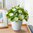 thumbnail image 6 of Small Fake Potted Plants, Mini Artifical Flower Greenery Indoor for Living Room Bedroom Kitchen Bathroom Office Home Desk Shelf Windowsill Decor, 6 of 6