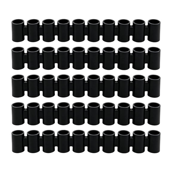 Marker Holders (5 Pack): Silicone Organizers for Broad Tip Markers, Prevent Lost Lids, Portable, Value Family Size, Dishwasher Safe