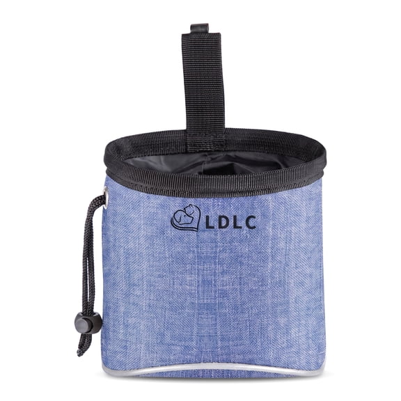 Dog Treat PouchBag Puppy Dog Training Snack Bag Built-in Poop Bag Dispenser with Adjustable Waist Belt Pouch Hand-Free for Dog Walking Training Dog Treat Pouch Bag Puppy Dog Training Snack Bag Built-