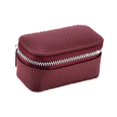 thumbnail image 3 of Estuche de viaje portátil para joyas, organizador de viaje para pendientes, pulseras y anillos. Rojo, 3 of 9