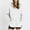 A05-White, variant on ZORYEVY Tunic Womens Hoodies Pullover Lightweight Casual Winter Sweatshirts for Women Drawstring with Pockets Long Sleeve Solid Tops