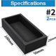 thumbnail image 4 of 2 uds (2-1kg) moldes de lingotes de grafito para fundir fundición refinar Metal cobre oro plata aluminio B, 4 of 5