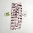 thumbnail image 5 of PFRNLF Christmas Pajama Pants for Women, Comfy Fuzzy Pj Bottoms with Pockets Fluffy Fleece Sleepwear Pants, 5 of 6