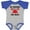 Heather and Royal, variant on Inktastic Godson My Godfather Loves Me Boys or Girls Baby Bodysuit