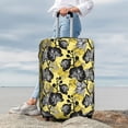 thumbnail image 4 of Wukai Orchids Flowers Elastic Luggage Cover: Personalized Protection for Your Suitcase - Fits 19~29-inch, Washable & Durable Travel Companion-Large, 4 of 8