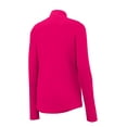 thumbnail image 4 of Sport Tek Women's PosiCharge Competitor 1/4-Zip Pullover, Pink Raspberry, 3XL, 4 of 4