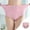 Pink, variant on Delliss Women's Underwear High Waist Panties Period Menstrual Panty Soft Comfortable Absorbency Ribbed Cotton Panties