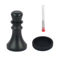 thumbnail image 3 of 58mm WDT Italian Loose Powder 2-In-1 Powder Press, Powder Distributor, Powder Hammer, Loose Powder Needle Coffee Tamper, 3 of 5
