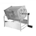 thumbnail image 1 of Rôtissoire à Grains de Café en Acier Inoxydable Cage Rotative à Manivelle Machine de Cuisson, 1 of 8