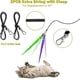 thumbnail image 4 of varitas retráctiles para gatos y 9 recambios de plumas para gatos, juguete interactivo para gatos., 4 of 5