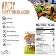 thumbnail image 2 of APEXY Sweet Potato Glass Noodles, Japchae Noodles, Korean Vermicelli Pasta, Fat-free and Gluten-free, 100% Sweet Potato Starch, No Additive, No Alum inside, 24oz (680g), 2 of 7