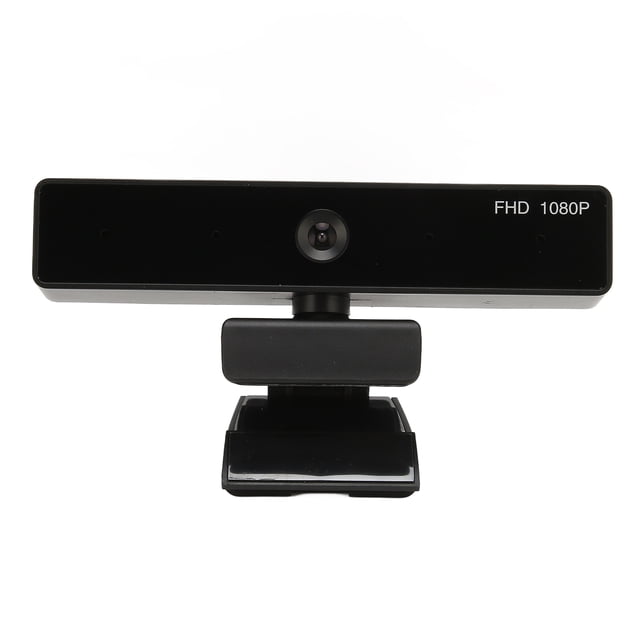 USB Webcam, 96 Degree Angle Horizontal Rotating Computer Camera For Live Streaming