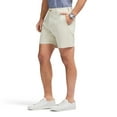 thumbnail image 3 of Men's IZOD Saltwater 7-Inch Flat Front Chino Shorts Color: Cadet Navy Size: 44, 3 of 4