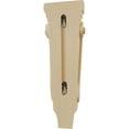 thumbnail image 4 of Ekena Millwork 5 1/8"W x 2 3/8"D x 15 1/2"H Medium Traditional Pilaster Wood Corbel, Maple, 4 of 4