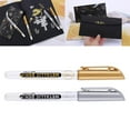 thumbnail image 3 of Yokua 10x Metallic Pen Painting Pen Waterproof Metallic Marker Pen for Black Pages, 3 of 18
