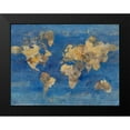 thumbnail image 2 of Hristova, Albena 14x12 Black Modern Framed Museum Art Print Titled - Golden World, 2 of 5