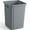 Gray, variant on WYDK 35 Gallon Blue Square Trash Can, Plastic, Commercial Use,Easy Cleaning, Ideal for Home and Office