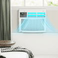 thumbnail image 3 of mollie 12,000 BTU 115V Window Air Conditioner, Cools Rooms up to 450 Sq.Ft., Window AC Unit with Remote Control, 24H-Timer and 3 Fan Speeds, White, 3 of 14