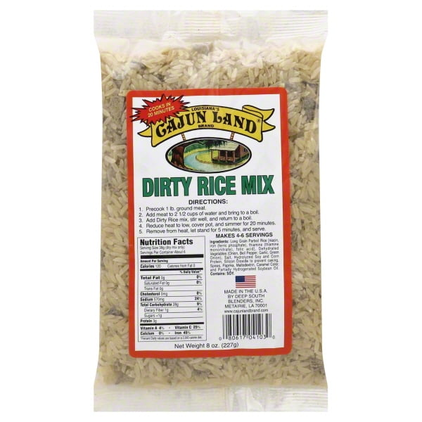 Deep South Blenders Cajun Land Dirty Rice Mix, 8 oz