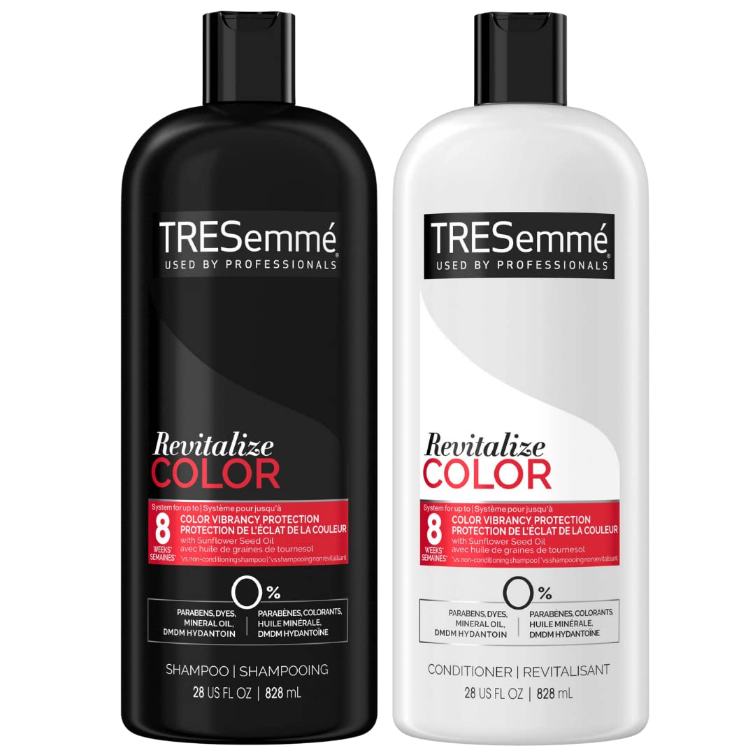 Tresemme Shampoo And Conditioner Set Color Revitalize Protects Hair 