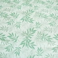 thumbnail image 6 of Chezmoi Collection Venus 3-Piece Floral Leaves Comforter Set Full, Green White Leaves Printed Microfiber Lightweight Bedding Set for All season, 6 of 9