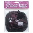thumbnail image 2 of Stretchy Halloween Spider Silk, 20G Fake SPIDER Silk with 2 Pcs Plastic SPIDER, Spooky Stretch SPIDER Webbing for Indoor & Outdoor Halloween Party Decorations,Black, 2 of 5