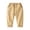 Khaki -AE05, variant on Resicozy Toddler Baby Boys Cargo Pants Joggers Sweatpants Stretch Pants with Pocket Front Buttons School Uniform Hiking Trousers 2-8 Years Beige 100