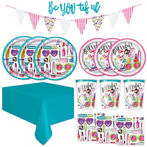 Older Girls Deluxe High Quality Pink Polka Dot Birthday Party Treats Sleepovers 