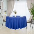 thumbnail image 3 of WYZZHY 6 Pack Round Tablecloth  120 Inch White  Stain &amp; Wrinkle Resistant  Polyester  Table Cover for Dining Table  Buffet Parties &amp; Camping, 3 of 7