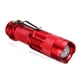 thumbnail image 2 of Linterna Clip Diseño Alto brillo Ajustable Estirable Zoomable Antorcha Caza 600 Lumen Tipo de mano Luces Iluminación Rojo Inevent OD002670-01B, 2 of 7