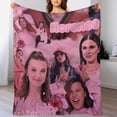 thumbnail image 5 of BeautifulMillie Bobby Brown Blanket Ultra Soft Flannel Fleece Blanket Stylish Bedroom Living Room Sofa Warm Blanket All Season Use80"x60", 5 of 7