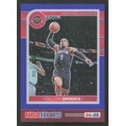 2024-25 Hoops Premium Prizms Blue #227 Dillon Brooks Houston Rockets Basketball Card Houston Rockets NBA BASKETBALL Trading Card