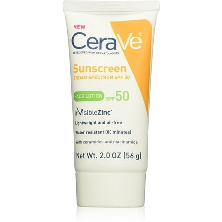 cerave sunscreen lotion face spf oz pack
