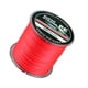 thumbnail image 2 of Toystoory Hilo de pescar trenzado de PE multicolor, 300 metros, 4 hebras Pescar rojo 8.0, 2 of 6