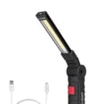 thumbnail image 4 of Linterna LED de carga giratoria plegable con imán para trabajo de reparación de automóviles con cable USB, 4 of 9