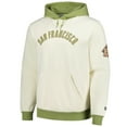 thumbnail image 2 of Men's New Era Cream/Green San Francisco Giants Color Pop Pullover Hoodie, 2 of 3